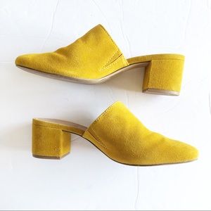 Madewell The Walker Mule in Suede Size 10
